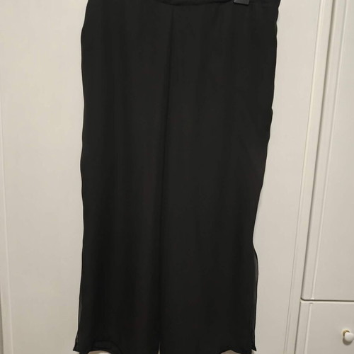 Allday Black Wide-Leg Pants Size XXL Like New
