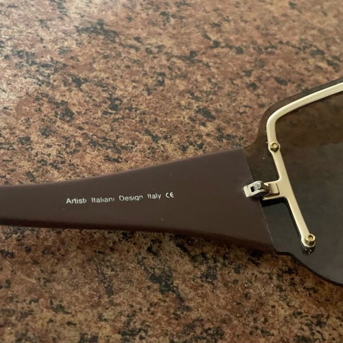 Artisti Italiani sunglasses dark brown, like new