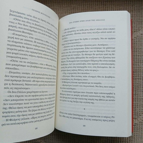 Βιβλίο Ένα πτώμα στην αυλή της Αμαλίας σαν καινούργιο