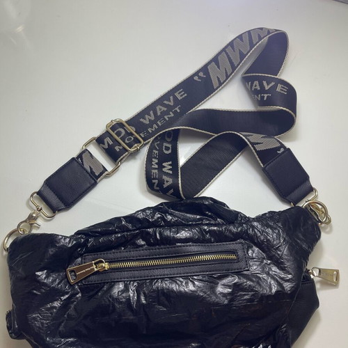 MWM crossbody bag like new, black and orange