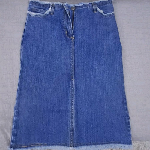 Denim skirt new, blue, size S / 36 / 8