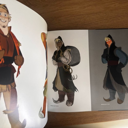 The Art of Frozen book used