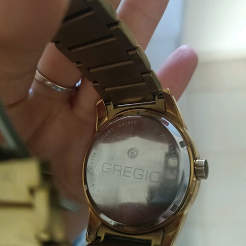 Gregio women's watch used gold stainless steel