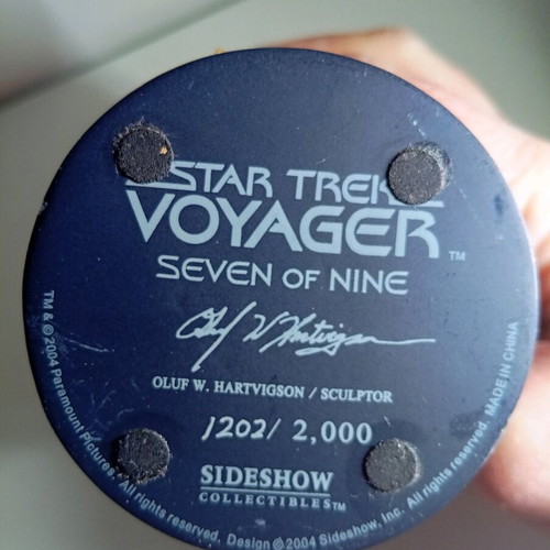 Star Trek Voyager Seven of Nine Limited Edition Bust by Sideshow Collectibles