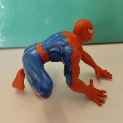 Spider-Man figure from PVC 2004 used with minor paint wear