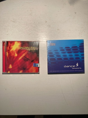 Eclectic Dance and Dance Sessions double CD collections new, house/electronic