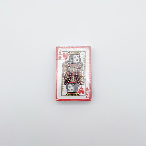 Playing card plastic new