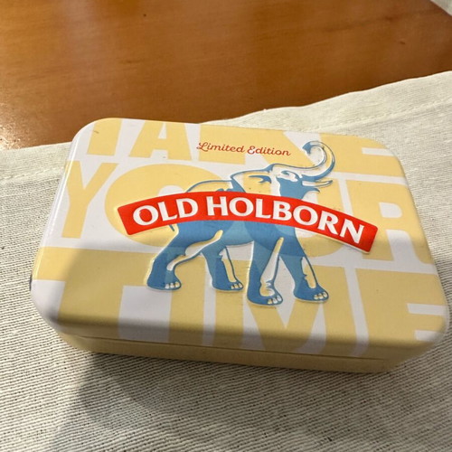 Old Holborn collectible metal box like new