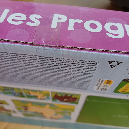 Puzzle pyramid new with farm theme, 9 pieces Carotina