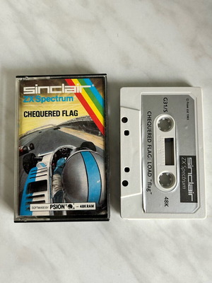 Spectrum Chequered Flag cassette used in good condition