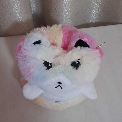 Double Face Plush Cat reversible, like new