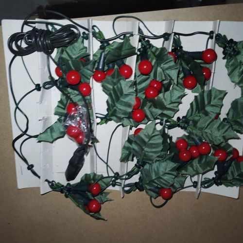 Christmas lights cherry style like new