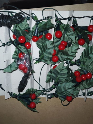 Christmas lights cherry style like new