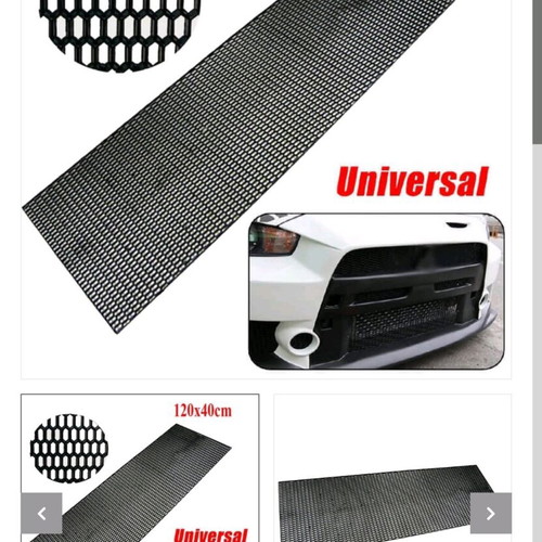 Universal Plastic Honeycomb Bumper Grille 120x40cm New