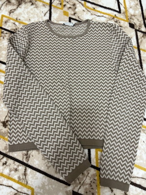 Stradivarius long-sleeve blouse new, white, slim fit S-M