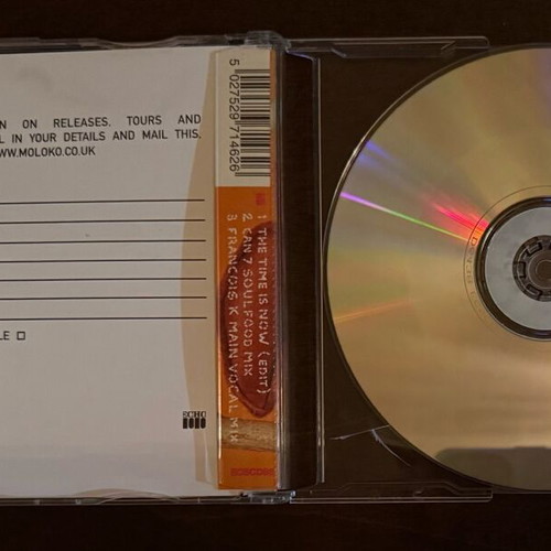 Moloko The Time Is Now CD single like new, electronic