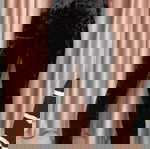 Βελούδινο μαύρο κολάν σε εξαιρετική κατάσταση μέγεθος M