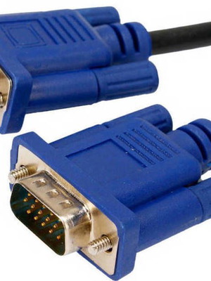 Cable VGA male - VGA male 1.8m