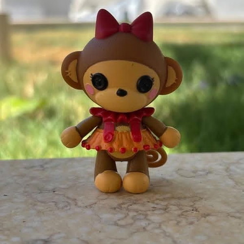 Rare Lalaloopsy Mini Pet Pals Tickles B Nana Figure 2.5 inch