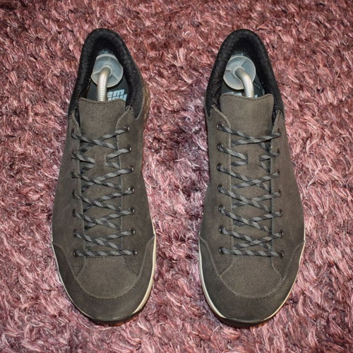 Hanwag Gore Tex leather men's shoes used, size 44, gray