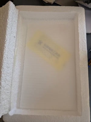 Tempered glass screen protectors 9 inch new, set of 2