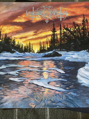 Nokturnal Mortum Twilightfall LP, clear beer vinyl