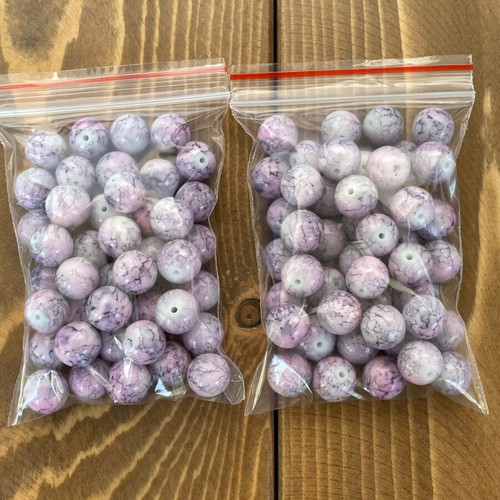Bead pack like new, 7 bags, 1cm size