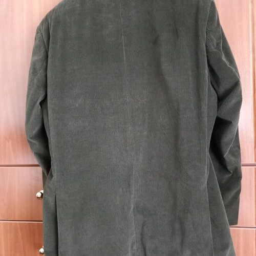 Men's corduroy jacket like new, olive color, size L