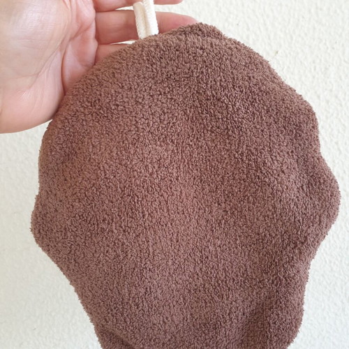 Shell-shaped hand towel new, coral fleece 20cm×20cm