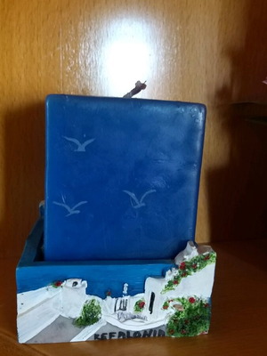 Candle new with Kefalonia base