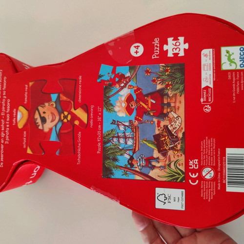 Puzzle Trefi Pirates 36 Pieces New