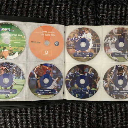 Box set of 148 sports DVDs new with top moments
