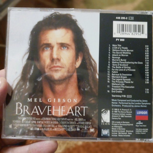 Braveheart OST used CD
