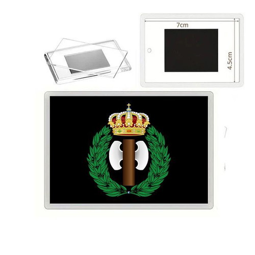 E.O.N. Greek Political Propaganda Fridge Magnet with Acrylic Frame