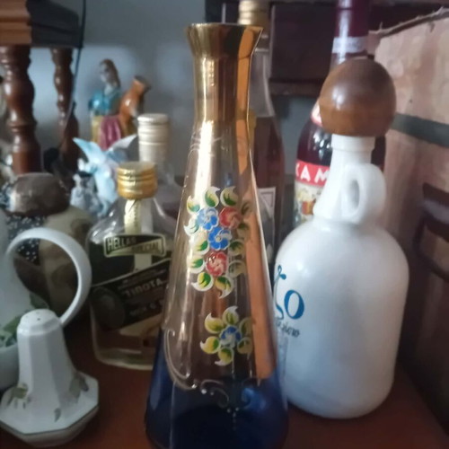Murano carafe from 1950 used, height 29cm