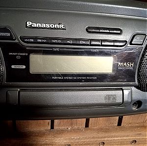 Ράδιο - cd - διπλό κασετόφωνο Panasonic