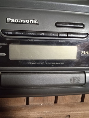 Ράδιο - cd - διπλό κασετόφωνο Panasonic