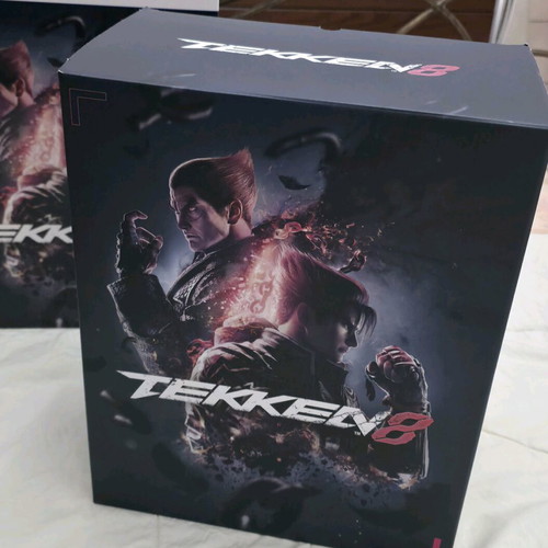 Tekken 8 Collectors PS5 box sleeve and inserts new