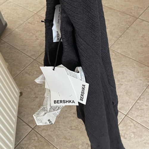 Bershka pants black new size L