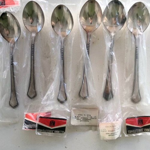 Tallinna Juveelitehas 66-piece silver-plated cutlery set new