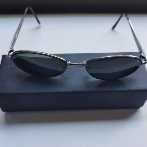 Diablo Metal Sunglasses Frame Used, Blue, Kids and Teens