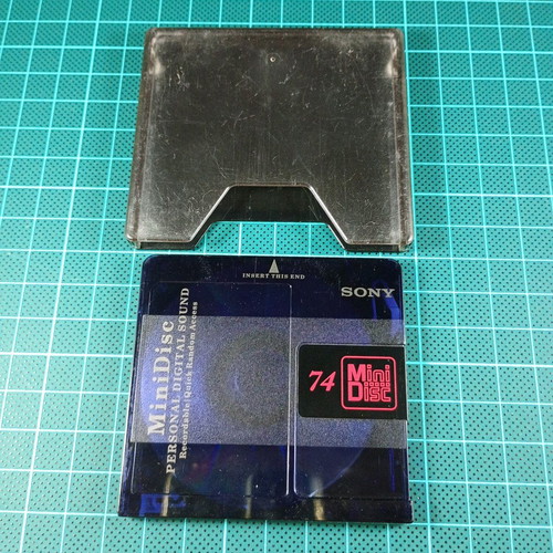 Minidisc Sony TDK used rewritable audio disc 74 minutes