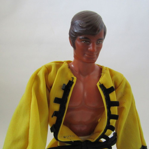 Big Jim Dr. Steel Kung Fu Karate action figure 1970s used