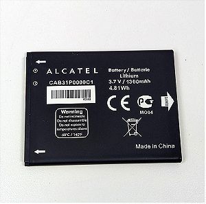 Alcatel Cab31p0000c1 Μπαταρία For Ot-908 Ot-908m Ot-990 Ot-990a 1300mAh