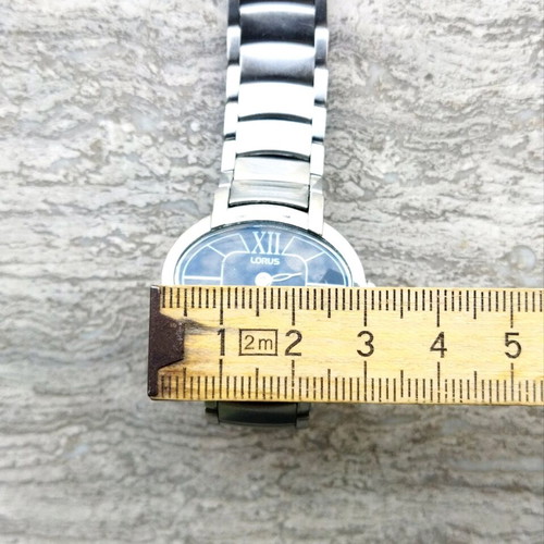 Lorus women's watch used, stainless steel oval case
