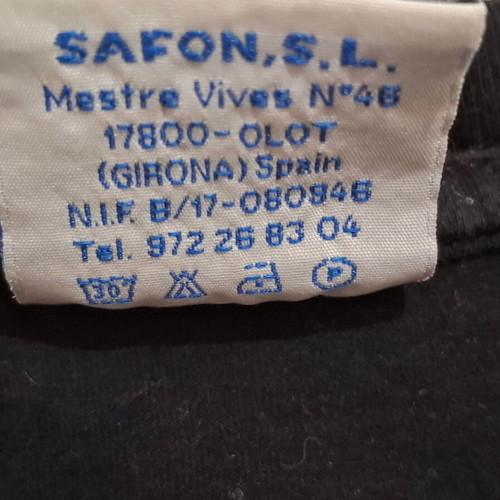 T-Shirt "Se Busca Torero y Toro" Barcelona like new, XXL, black cotton