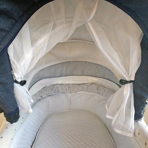 Baby stroller 2 in 1 like new with shock absorbers and bag