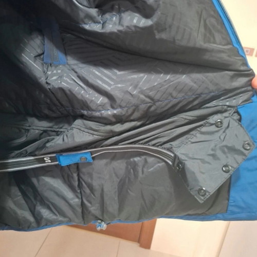 Salomon jacket XXL new, blue, waterproof