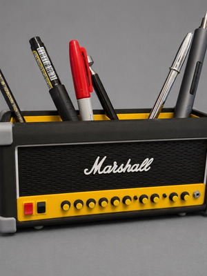 Marshall Style Pencil Holder 3D Printed Desk Organizer