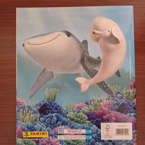 Finding Dory sticker album new without stickers